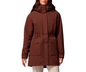 Columbia - Warm and waterproof parka - Pulaski Parka Tobacco for Women in Recycled Polyester - Size XS - Brown Brown XS
