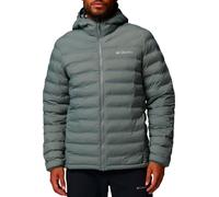 Columbia - Water-repellent and insulating down jacket - Terwilliger Trail Heat Seal Hooded Jacket Sedona Sage for Men in Nylon - Size L - Grey Grey L