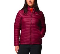 Columbia - Water-repellent natural down Insulated jacket - Corelite Down Hooded Jacket Rich Wine for Women in Nylon - Size S - Burgundy Burgundy S