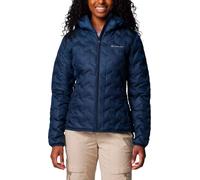 Columbia - Water-repellent natural down Insulated jacket - Delta Ridge II Down Hooded Jacket Collegiate Navy for Women - Size M Navy M