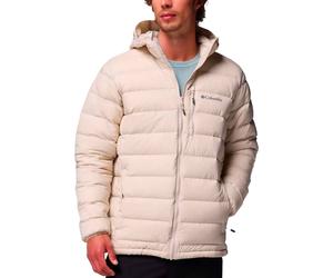Columbia - Water-repellent natural down insulated jacket - Drift Peak Stretch Down Hooded Jacket Dark Stone for Men - Size M - White White M