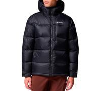 Columbia - Water-repellent natural down jacket - Cloudview Down Hooded Jacket Black for Men in Nylon - Size S Black S