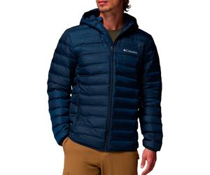 Columbia - Water-repellent natural down jacket - Lake 22 II Down Hooded Jacket Collegiate Navy for Men - Size S Navy S