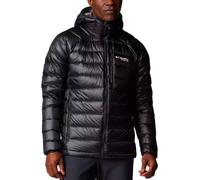 Columbia - Water-resistant, insulated jacket in natural down - Arctic Crest Down Hooded Jacket Black for Men - Size XXL Black XXL
