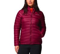 Columbia - Water-repellent natural down Insulated jacket - Corelite Down Hooded Jacket Rich Wine for Women in Nylon - Size L - Burgundy Burgundy L