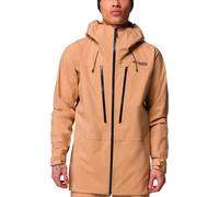 Columbia - Waterproof and breathable Ski Jacket - Platinum Peak II 3L Shell Canoe for Men - Size XL - Brown Brown XL