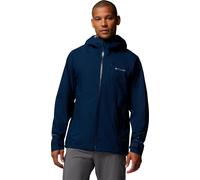Columbia - Waterproof and windbreaker hiking jacket in OMNI-TECH™ - Trailborne 2.5L Shell Collegiate Navy for Men - Size L Navy L