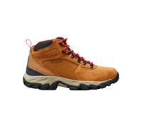Columbia Men's Hiking Shoes Newton Ridge Plus II Suede Waterproof Elk/Mountain Red 44.5