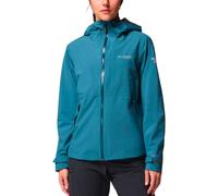 Columbia - Waterproof Jacket - Ampli-Dry II Shell Everblue for Women - Size M - Blue Blue