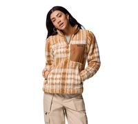 Columbia - Printed Fleeces - West Bend 1/4 Zip II Camel Brown Herringplaid for Women - Size M Brown M