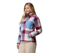 Columbia | West Bend™ 1/4 Zip II | Women's | Womens Quarter Zip Fleece | Rainy Day Multi Buffalo Check XS
