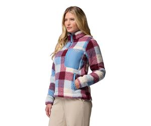 Columbia | West Bend™ 1/4 Zip II | Women's | Womens Quarter Zip Fleece | Rainy Day Multi Buffalo Check XS