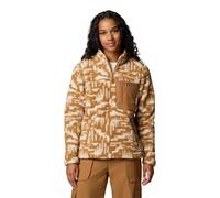 Columbia Women's West Bend 1/4 Zip 2, Camel Brown Highland Tonal, XL