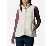 Columbia Women's West Bend Vest 2, Fleece Gilet Vest, Chalk, X-Large