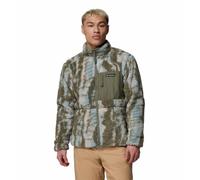 Columbia Winter Pass Fleece Reversible Sherpa Fleece Jacket for Men, Stone Green/Tracks, L