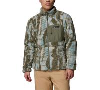 Columbia - Reversible fleece jacket - Winter Pass Reversible Fleece Stone Green Tracks for Men - Size M - Khaki Khaki M