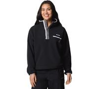 Columbia - Women's half-pressured Fleeces - Helvetia II Cropped Half Snap Fleece Black for Women - Size XS Black