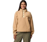 Columbia - Women's half-pressured Fleeces - Helvetia II Cropped Half Snap Fleece Canoe for Women - Size S - Brown Brown