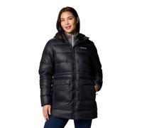 Columbia Women's Harmony Falls Mid Down Jacket, Puffer Down Jacket, Black, X-Large
