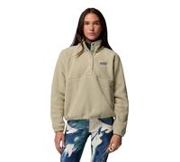 Columbia Women's Jasper Ridge Pebbled Fleece Half Snap, Fleece Pull Over, Safari, X-Large
