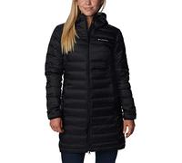 Columbia Womens Lake 22 II Down Insulated Long Hooded Jacket - Black