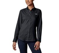 Columbia Women’s PFG Tamiami™ II Long Sleeve Shirt, Black, 1X