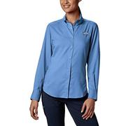 Columbia Women’s PFG Tamiami™ II Long Sleeve Shirt, White Cap, 1X