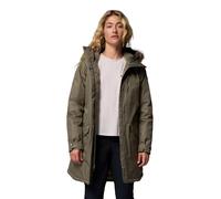 Columbia Women's Suttle Mountain Long Insulated Jacket, Winter Jacket, Stone Green, Large