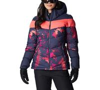 Columbia Women's Abbott Peak Insulated Jacket, Ski Jacket, Nocturnal Lookup/Nocturnal/Neon Sun, Size L