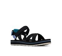 Columbia Women's Alava Sport Sandal, Black/Haute Pink, 7 UK