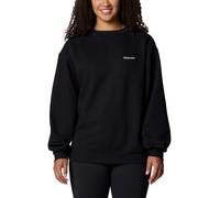 Columbia Women's Aldermore Crew, Crew Sweatshirt, Black, Large
