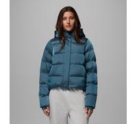 Columbia - Insulated jacket in natural down - Amaze Puff Hooded Jacket Everblue High Shine for Women - Size L - Blue Blue L