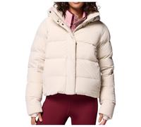 Columbia - Women's Amaze Puff Hooded Jacket - Down jacket size L, white