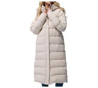 Columbia - Women's Amaze Puff Long Hooded Jacket - Down jacket size XL, grey