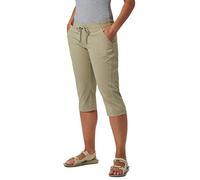 Columbia Women's Anytime Outdoor Plus Size Capri Hiking Pants, Tusk, 24W x 18L