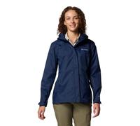 Columbia Women's Arcadia 2 Jacket, Waterproof Rain Jacket, Collegiate Navy, X-Large