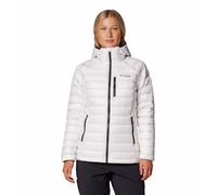 Columbia Women's Arctic Crest Down Hooded Jacket, White, XL
