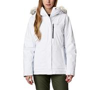 Columbia Women's Ava Alpine Insulated Jacket, Ski Jacket, White/Cirrus Grey, Size XS