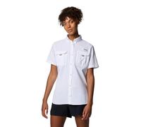 Columbia Women's Bahama Ii Short Sleeve, White, M