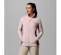 Columbia Women's Basin Trail 3 Full Zip, Full Zip Fleece Jacket, Mineral Pink/Antique Mauve, X-Small