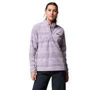 Columbia Womens Benton Spring Print 1/2 Snap Fleece Purple XL