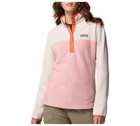 Columbia Women's Benton Springs 1/2 Snap Pull Over 2, Fleece Pull Over, Eraser Pink/Dark Stone/Tuscan, XS