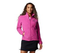 Columbia Women's Benton Springs Full Zip Fleece Jacket, Fuchsia, M