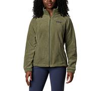 Columbia Women's Benton Springs Full Zip Fleece Jacket, Stone Green, 2X