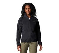 Columbia Women's Benton Springs Full Zip Full Zip Fleece Jacket, BLACK, Size M