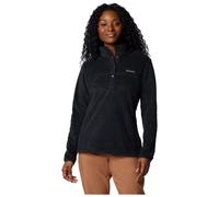 Columbia Womens Benton Springs Half Snap Pull On II Fleece Top - Black