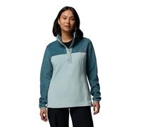 Columbia Women's Benton Springs Half Snap Pullover - Crushed Blue/Everblue - Size: Small