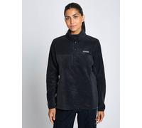 Columbia Women's Benton Springs Half Snap Pullover - Black/Black - Size: Large