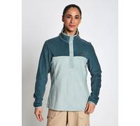 Columbia Women's Benton Springs Half Snap Pullover - Crushed Blue/Everblue - Size: Large
