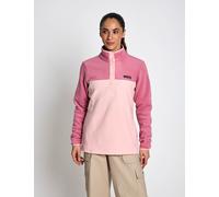Columbia Women's Benton Springs Half Snap Pullover - Pink Sand - Size: Large